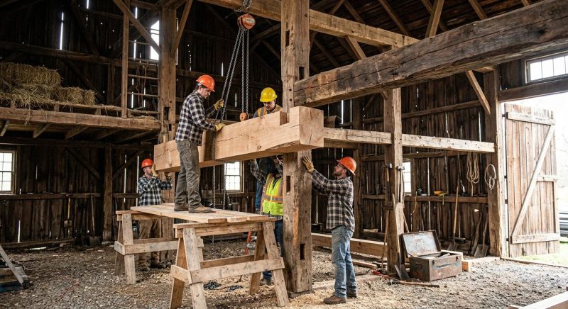 Wood Beam Replacement in Wilmington, NC