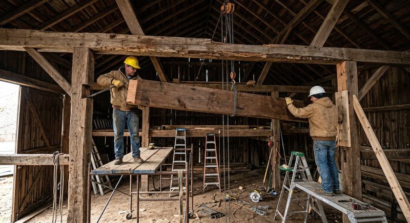 Wood Beam Replacement in Kansas City, KS