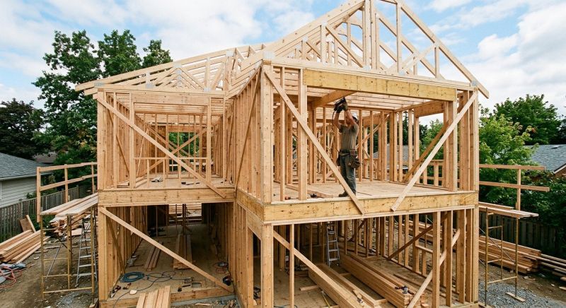 Wood Framing Construction in Conroe, TX