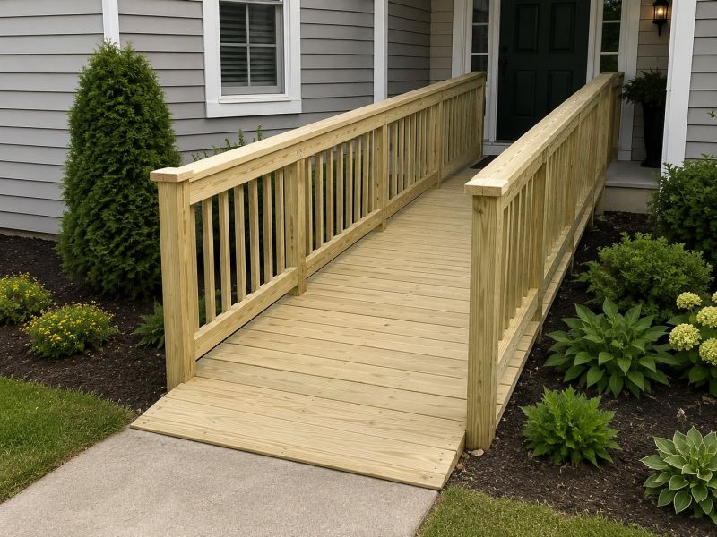 Wood Ramp Service in Wilmington, NC