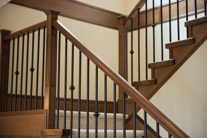 Wooden Banister Installation in Wilmington, NC