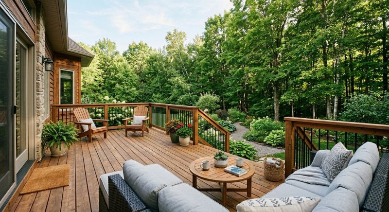 Wooden Patio Installation in Redmond, WA