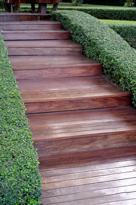 Wooden Steps Installation in Wilmington, NC